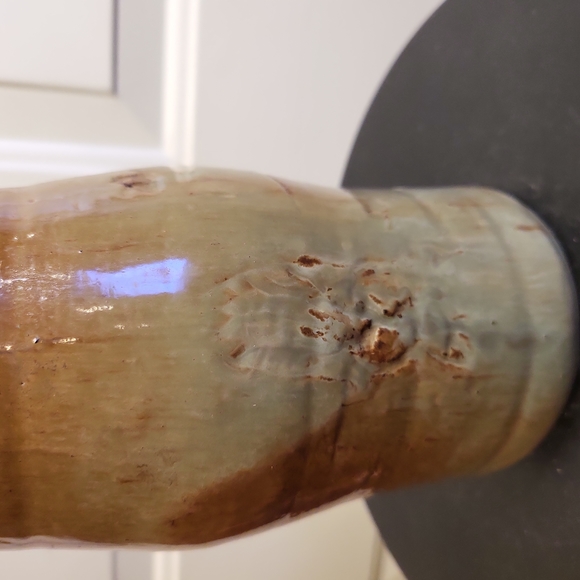 Vintage Signed Rosenblatt 1959 Redware Ceramic Vase Jar 6 1/4" - Picture 4 of 12